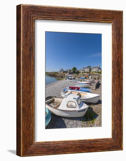 Moelfre, Anglesey, Gwynedd, Wales, United Kingdom, Europe-Alan Copson-Framed Photographic Print