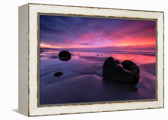 moeraki-2-Lincoln Harrison-Framed Stretched Canvas