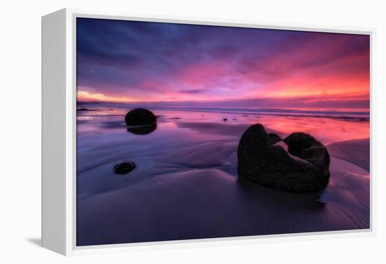 moeraki-2-Lincoln Harrison-Framed Stretched Canvas