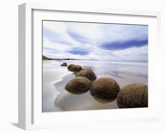 Moeraki Boulders #3, New Zealand 98-Monte Nagler-Framed Photographic Print