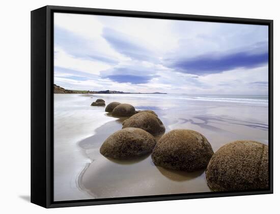 Moeraki Boulders #3, New Zealand 98-Monte Nagler-Framed Premier Image Canvas