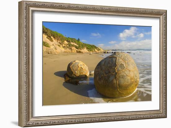 Moeraki Boulders Massive Spherical Rocks Which-null-Framed Photographic Print