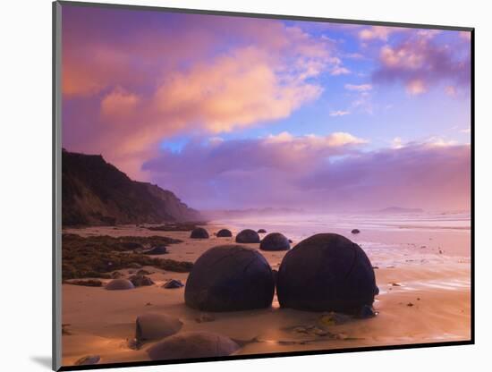 Moeraki Boulders, Moeraki, Otago, South Island, New Zealand, Pacific-Jochen Schlenker-Mounted Photographic Print