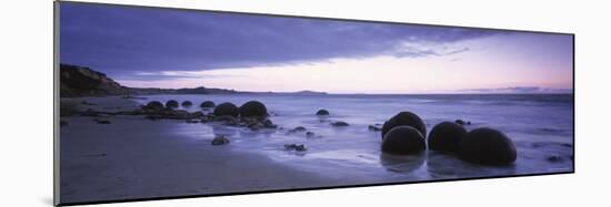 Moeraki Boulders, Otago, South Island, New Zealand-Peter Adams-Mounted Photographic Print