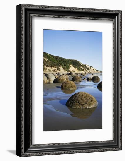 Moeraki Boulders Scenic Reserve, South Island, New Zealand-Jaynes Gallery-Framed Photographic Print