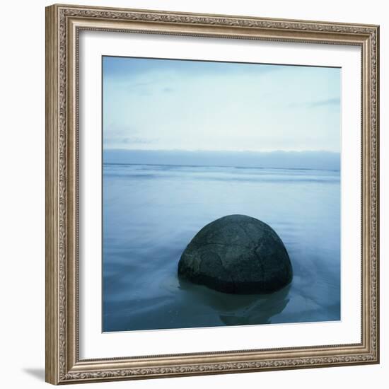 Moeraki Boulders-Micha Pawlitzki-Framed Photographic Print