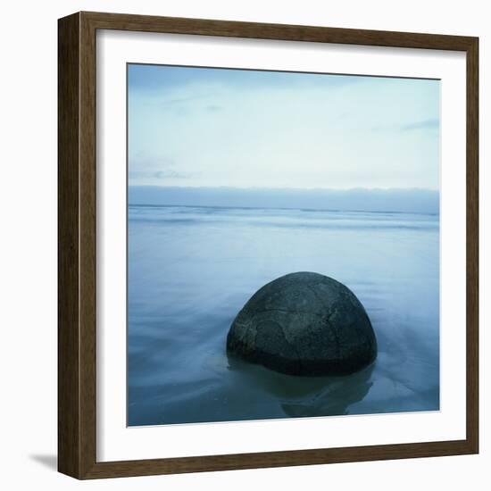 Moeraki Boulders-Micha Pawlitzki-Framed Photographic Print