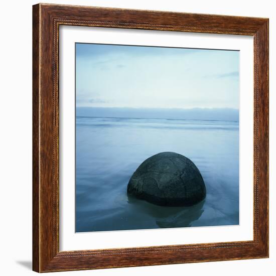 Moeraki Boulders-Micha Pawlitzki-Framed Photographic Print