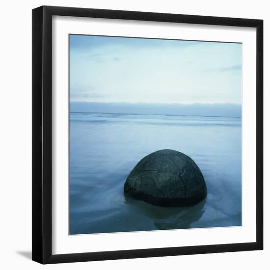 Moeraki Boulders-Micha Pawlitzki-Framed Photographic Print