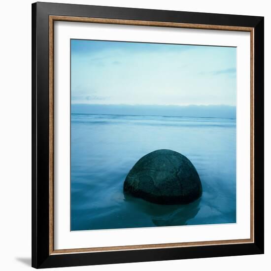 Moeraki Boulders-Micha Pawlitzki-Framed Photographic Print