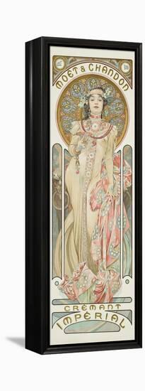 Moet and Chandon: Dry Imperial, 1899-Alphonse Mucha-Framed Premier Image Canvas
