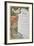 Moet and Chandon Menu, 1899-Alphonse Mucha-Framed Giclee Print