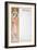 Moet and Chandon Menu, 1899-Alphonse Mucha-Framed Giclee Print