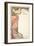 Moet and Chandon Menu, 1899-Alphonse Mucha-Framed Giclee Print