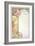 Moet and Chandon Menu, 1899-Alphonse Mucha-Framed Giclee Print