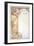 Moet and Chandon Menu, 1899-Alphonse Mucha-Framed Giclee Print