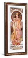 Moet Chandon Dry Imperial-Alphonse Mucha-Framed Giclee Print