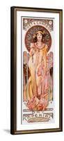 Moet Chandon Dry Imperial-Alphonse Mucha-Framed Giclee Print