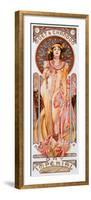 Moet Chandon Dry Imperial-Alphonse Mucha-Framed Giclee Print