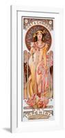 Moet Chandon Dry Imperial-Alphonse Mucha-Framed Giclee Print