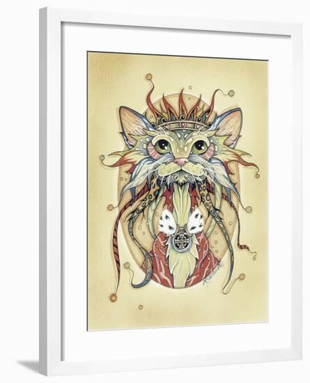 Mog Arthur-Linda Ravenscroft-Framed Giclee Print