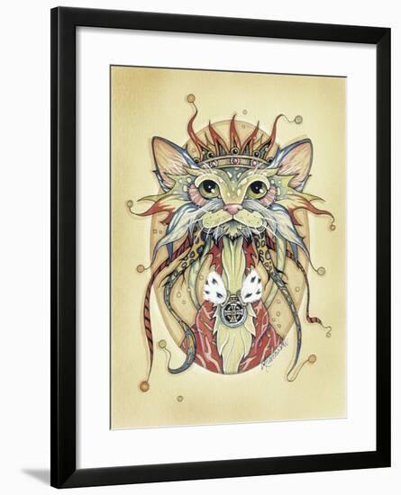 Mog Arthur-Linda Ravenscroft-Framed Giclee Print