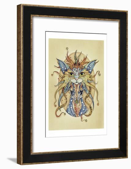 Mog Morgana Le Fay-Linda Ravenscroft-Framed Giclee Print