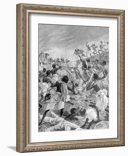 Mogadishu Massacre or Banadir Resistance to Italian Troops Somal-Chris Hellier-Framed Photographic Print