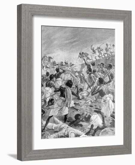 Mogadishu Massacre or Banadir Resistance to Italian Troops Somal-Chris Hellier-Framed Photographic Print