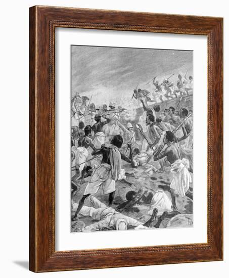 Mogadishu Massacre or Banadir Resistance to Italian Troops Somal-Chris Hellier-Framed Photographic Print