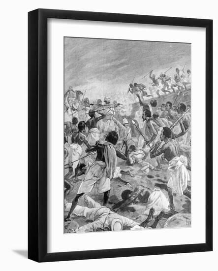 Mogadishu Massacre or Banadir Resistance to Italian Troops Somal-Chris Hellier-Framed Photographic Print