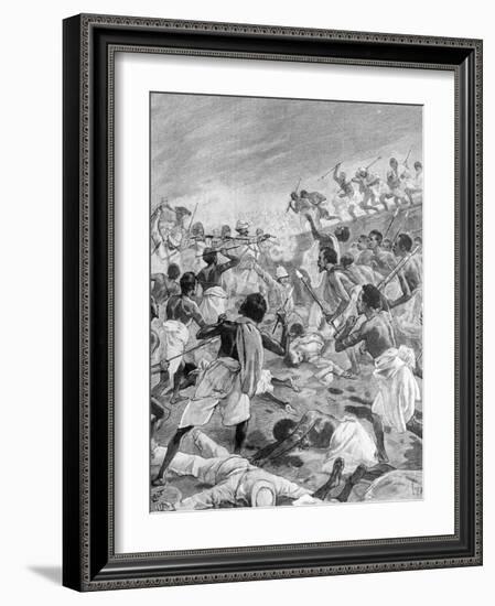 Mogadishu Massacre or Banadir Resistance to Italian Troops Somal-Chris Hellier-Framed Photographic Print