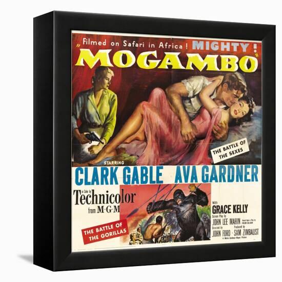 Mogambo, Grace Kelly, Clark Gable, Ava Gardner, 1953-null-Framed Stretched Canvas