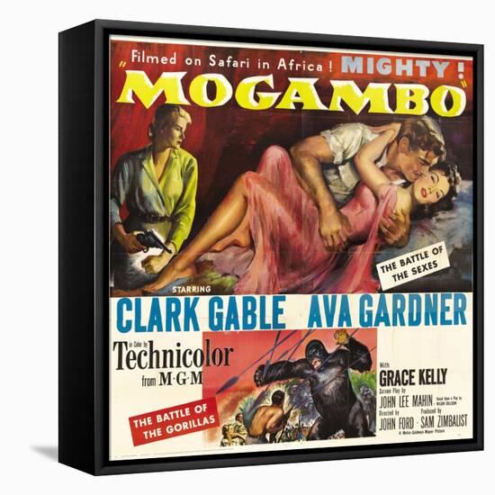 Mogambo, Grace Kelly, Clark Gable, Ava Gardner, 1953-null-Framed Stretched Canvas