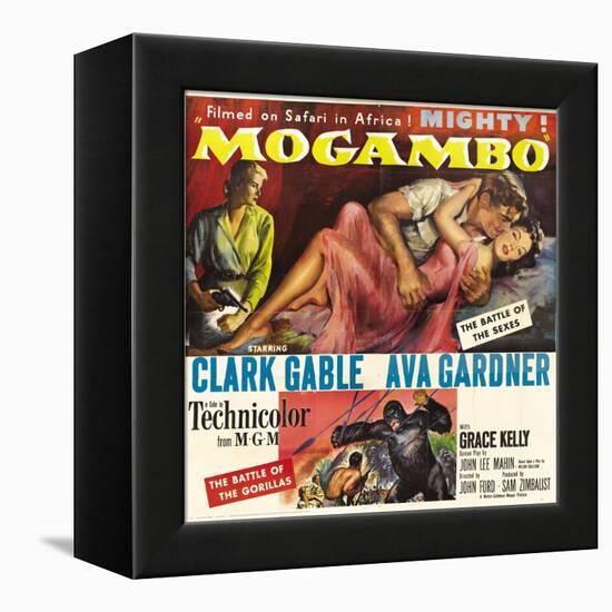 Mogambo, Grace Kelly, Clark Gable, Ava Gardner, 1953-null-Framed Stretched Canvas