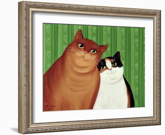 Moggies, 1994-Magdolna Ban-Framed Giclee Print