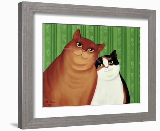 Moggies, 1994-Magdolna Ban-Framed Giclee Print