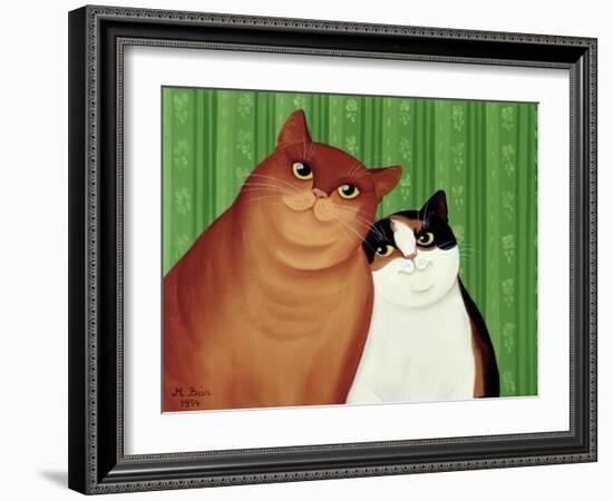 Moggies, 1994-Magdolna Ban-Framed Giclee Print