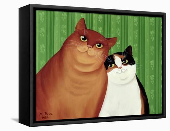 Moggies, 1994-Magdolna Ban-Framed Premier Image Canvas