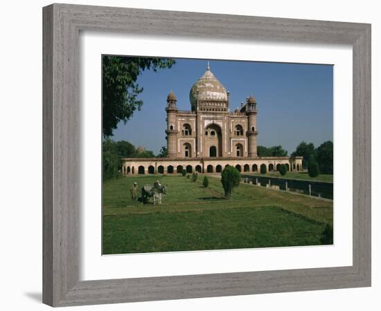 Moghul Tomb Dating from the 18th Century, Delhi, India-Christina Gascoigne-Framed Photographic Print