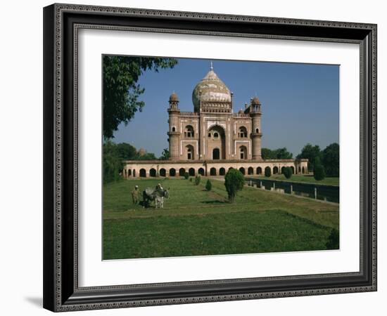 Moghul Tomb Dating from the 18th Century, Delhi, India-Christina Gascoigne-Framed Photographic Print