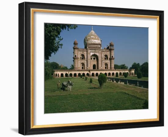 Moghul Tomb Dating from the 18th Century, Delhi, India-Christina Gascoigne-Framed Photographic Print