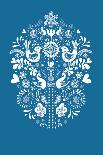 Floral Stag-Moha London-Giclee Print