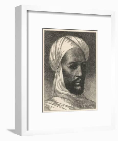 Mohammed Ahmed Known as "The Mahdi" Moslem Agitator in the Sudan-Montbard-Framed Art Print