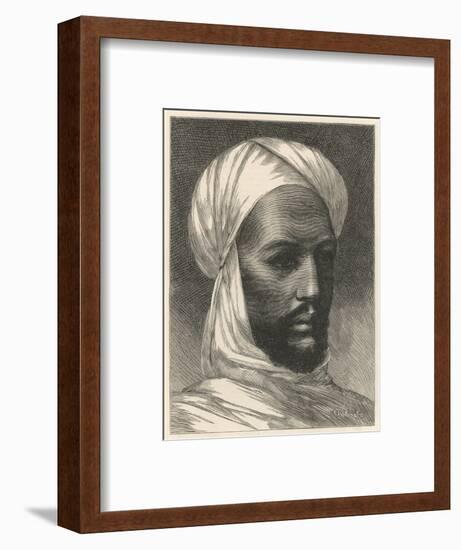 Mohammed Ahmed Known as "The Mahdi" Moslem Agitator in the Sudan-Montbard-Framed Art Print