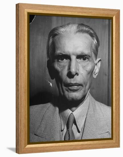 Mohammed Ali Jinnah-null-Framed Premier Image Canvas