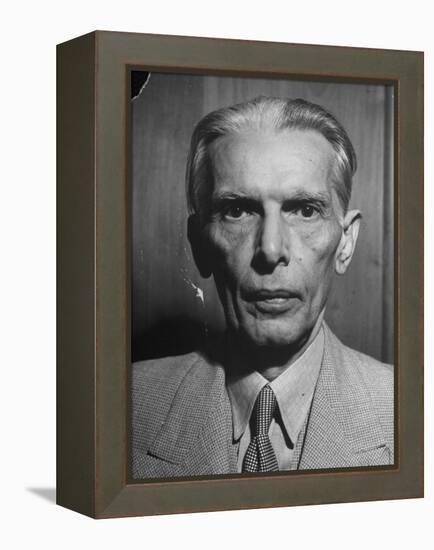 Mohammed Ali Jinnah-null-Framed Premier Image Canvas