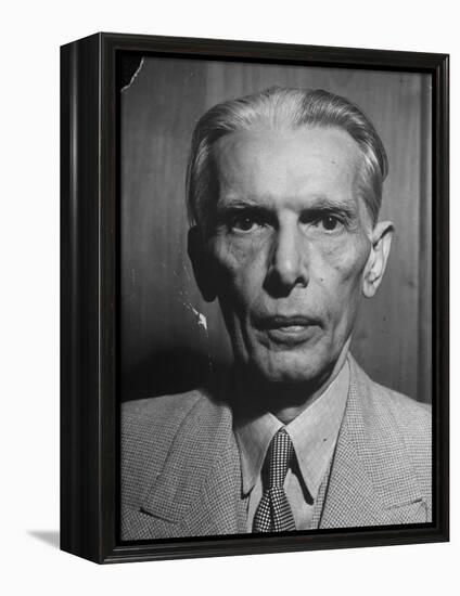 Mohammed Ali Jinnah-null-Framed Premier Image Canvas