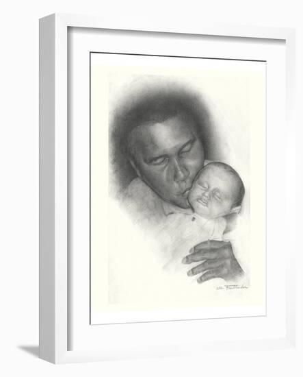 Mohammed Ali-Allen Friedlander-Framed Art Print