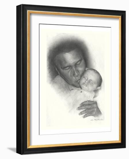 Mohammed Ali-Allen Friedlander-Framed Art Print